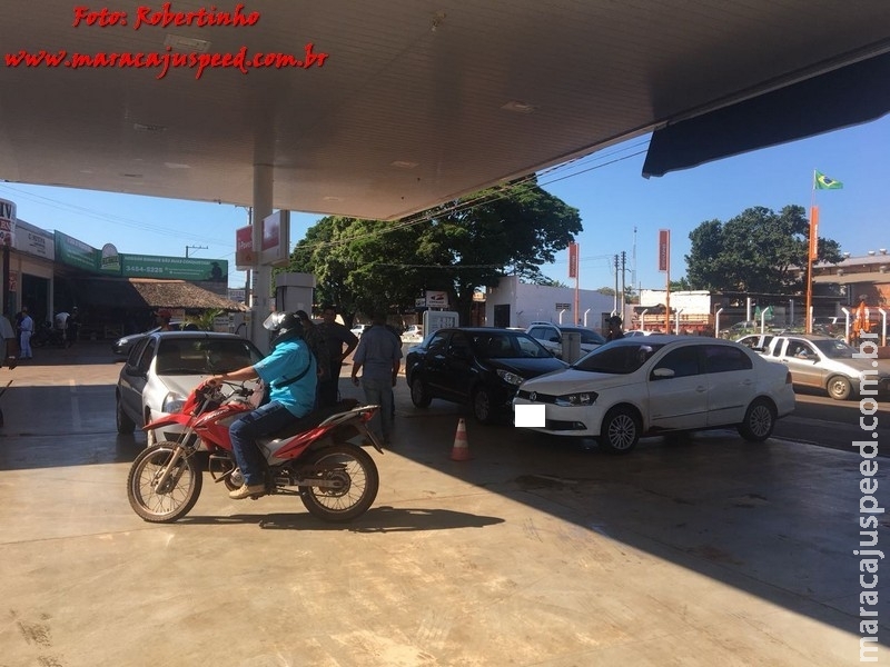 Maracaju: Posto Shell que estava abastecendo veículos particulares é fechado e tem o abastecimento de veículos particulares interrompido