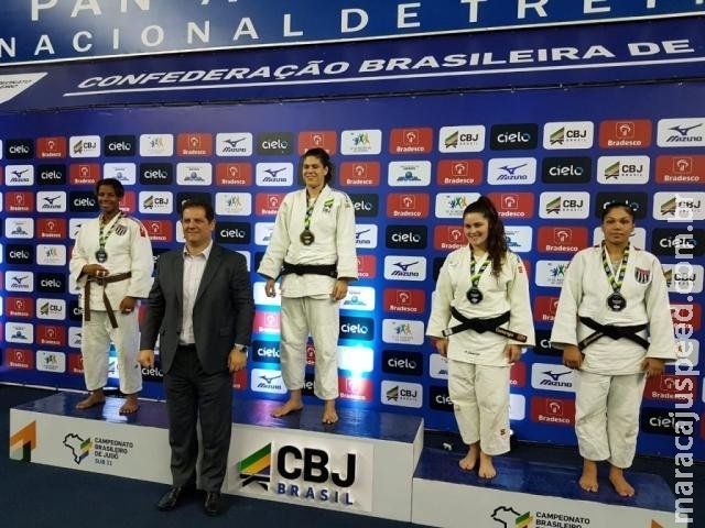 Seleção de MS conquista 1 medalha de ouro e 9 de bronze no Brasileiro