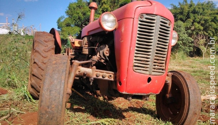Trabalhador cai de trator e morre atropelado em Campo Grande Trabalhador cai de trator e morre atropelado em Campo Grande