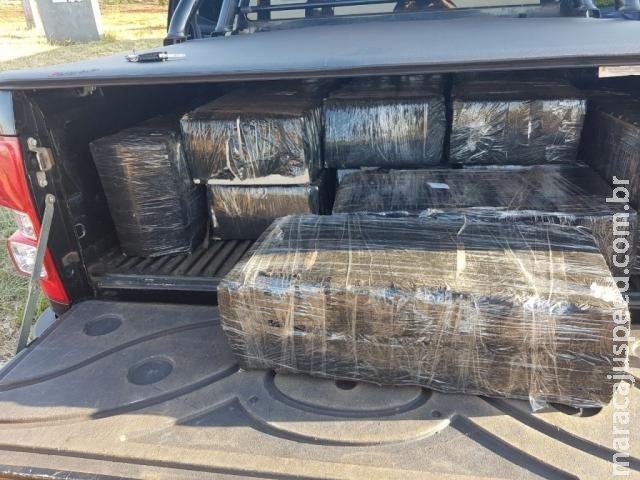 Traficante com 600 kg de maconha em carro receberia R$ 5 mil por transporte