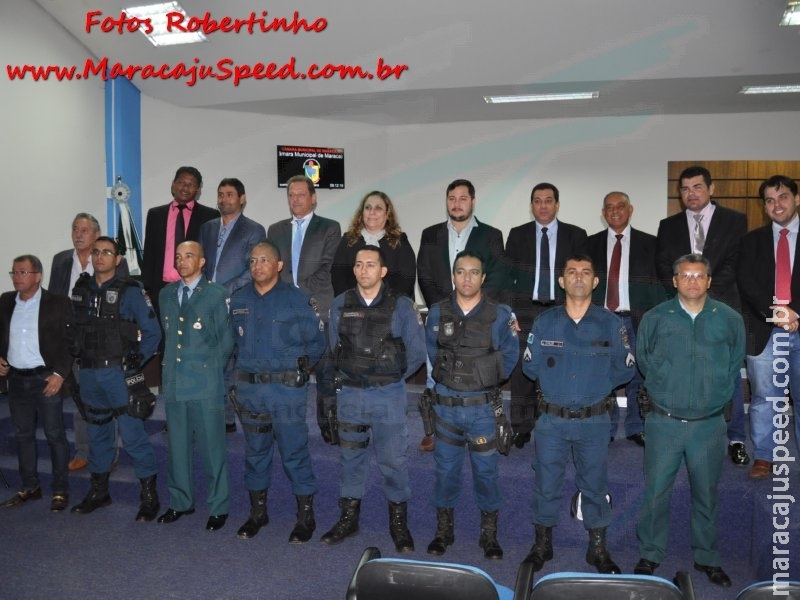 Vereador homenageia Polícia Militar de Maracaju com “Moção Honrosa” na Câmara Municipal Vereador homenageia Polícia Militar de Maracaju com “Moção Honrosa” na Câmara Municipal