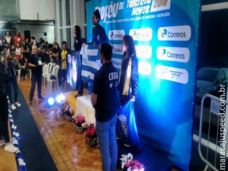 Adolescentes de MS são destaque em campeonato brasileiro de natação Adolescentes de MS são destaque em campeonato brasileiro de natação