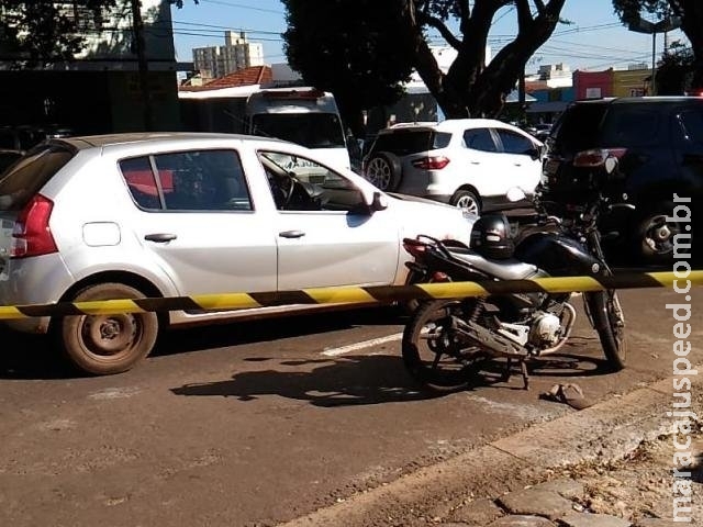 Baleado após atirar contra policial permanece em estado grave