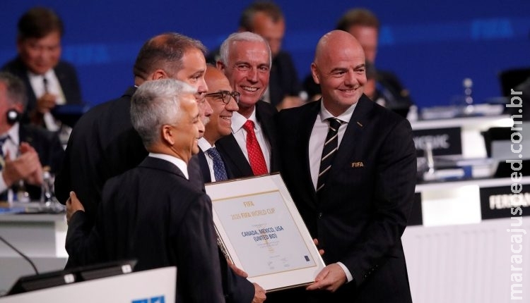 Copa do Mundo de 2026 será no México, Canadá e Estados Unidos Copa do Mundo de 2026 será no México, Canadá e Estados Unidos