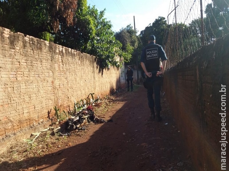 Corpo carbonizado é encontrado em Dourados