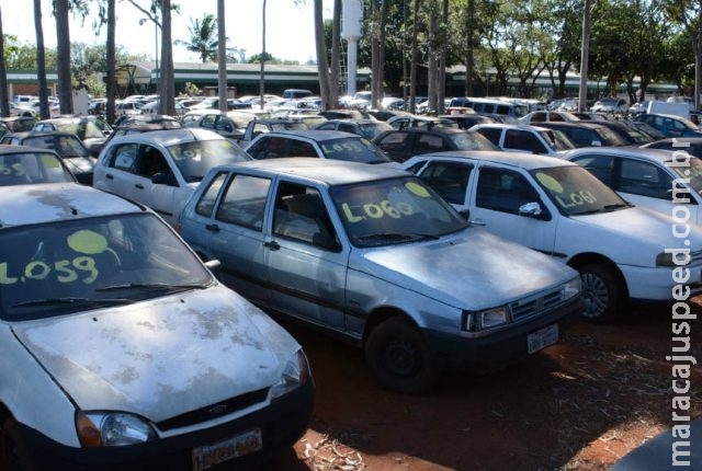Mais de 7 mil veículos irão a leilão em 30 dias em MS caso donos não paguem dívida Mais de 7 mil veículos irão a leilão em 30 dias em MS caso donos não paguem dívida