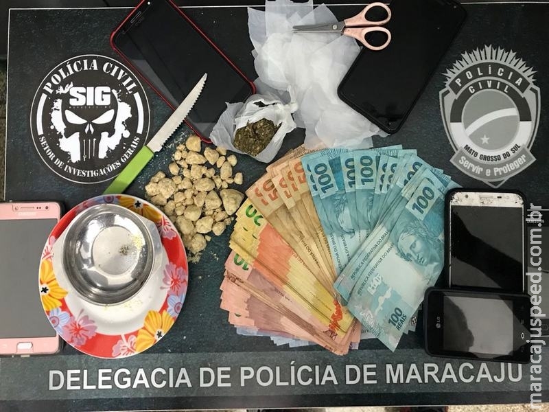Maracaju: Polícia Civil prende membros de associação criminosa que realizavam o tráfico de drogas na Vila do Ovídeo