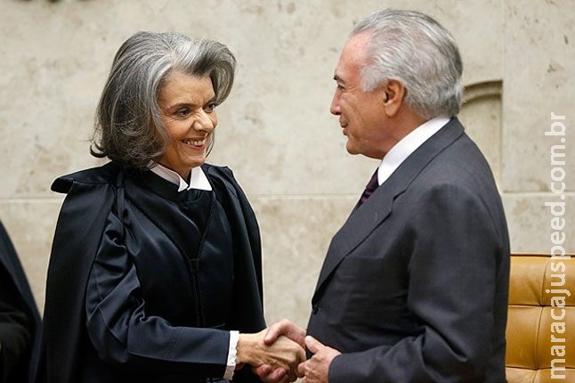 Ministra Cármen Lúcia assume Presidência pela 2ª vez durante viagem de Temer Ministra Cármen Lúcia assume Presidência pela 2ª vez durante viagem de Temer