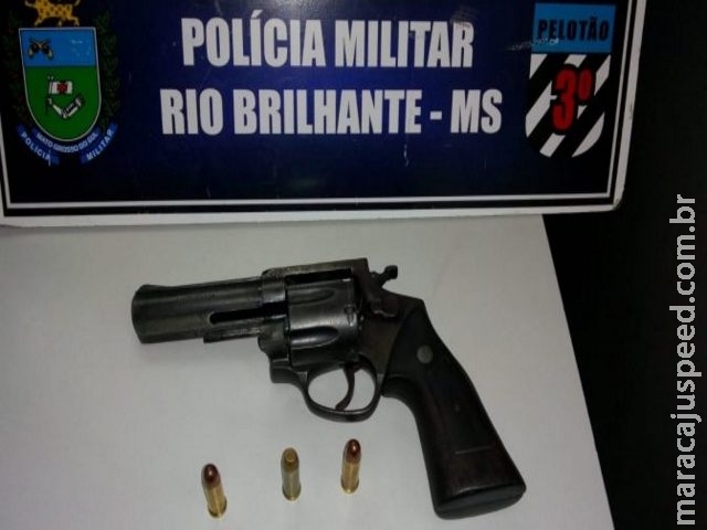 PM de Rio Brilhante prende em flagrante autor de tentativa de homicídio