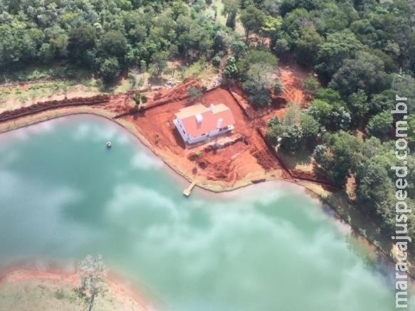 Promotoria investiga uso de água do Rio da Prata para lago particular Promotoria investiga uso de água do Rio da Prata para lago particular