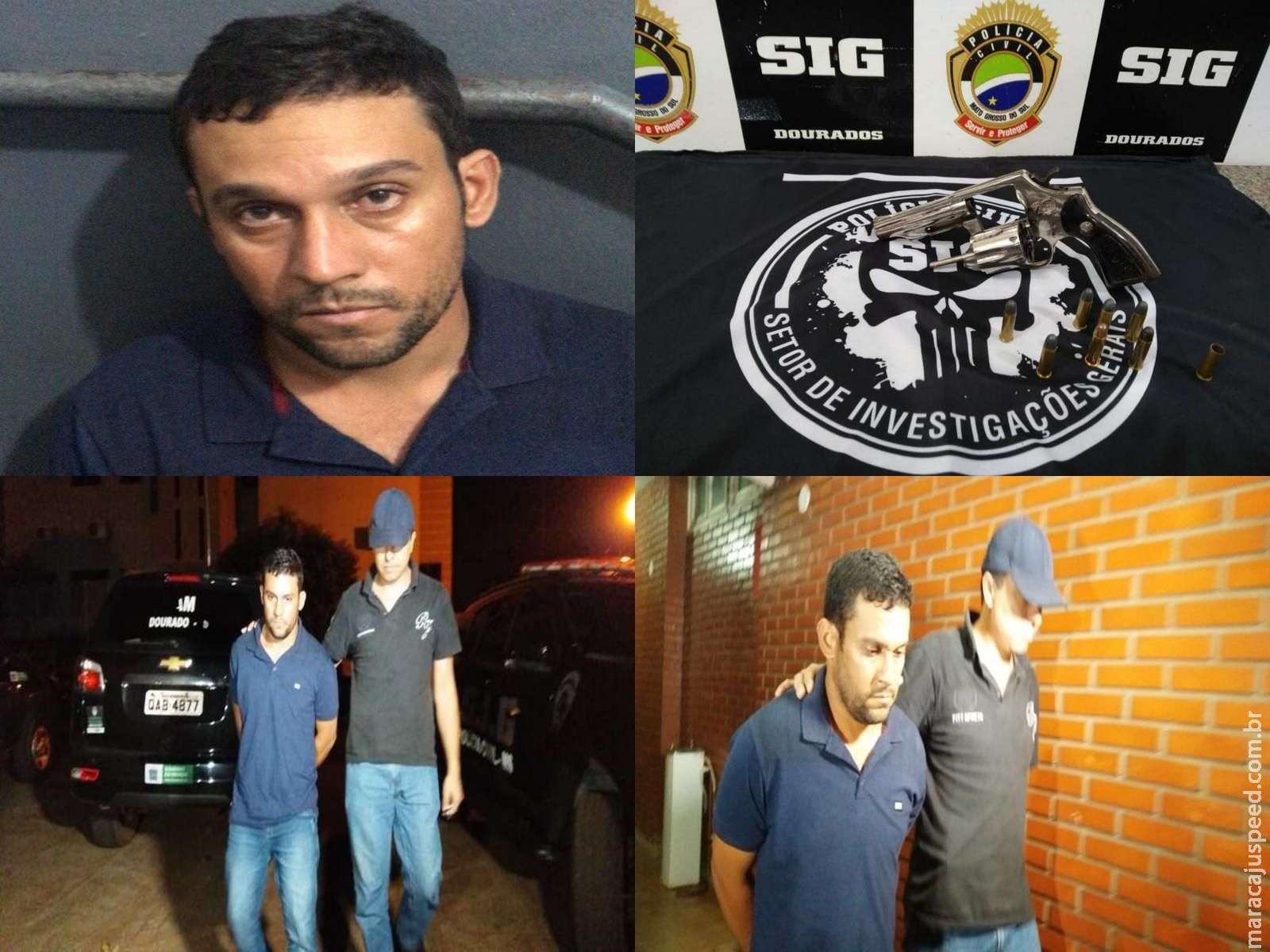 Suspeito de matar a ex-mulher em Dourados é preso em Sidrolândia, por agentes do SIG de Maracaju e Sidrolândia Suspeito de matar a ex-mulher em Dourados é preso em Sidrolândia, por agentes do SIG de Maracaju e Sidrolândia