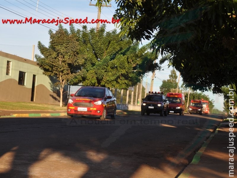 Bombeiros de Maracaju comemoram o “Dia do Bombeiro”