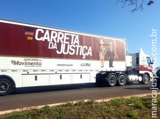 Carreta da Justiça leva orientação jurídica sobre assuntos criminais e cíveis Carreta da Justiça leva orientação jurídica sobre assuntos criminais e cíveis