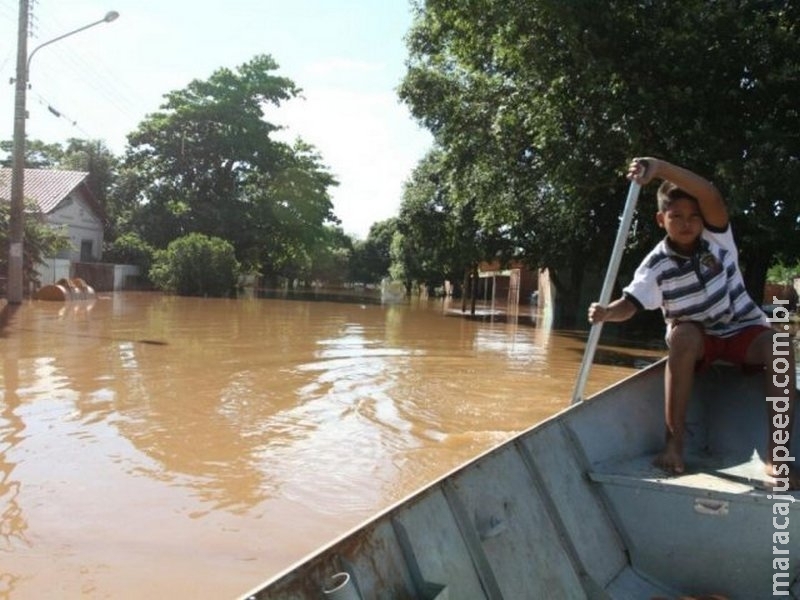 Em MS, 60% das cidades enfrentam alagamentos, aponta pesquisa Em MS, 60% das cidades enfrentam alagamentos, aponta pesquisa