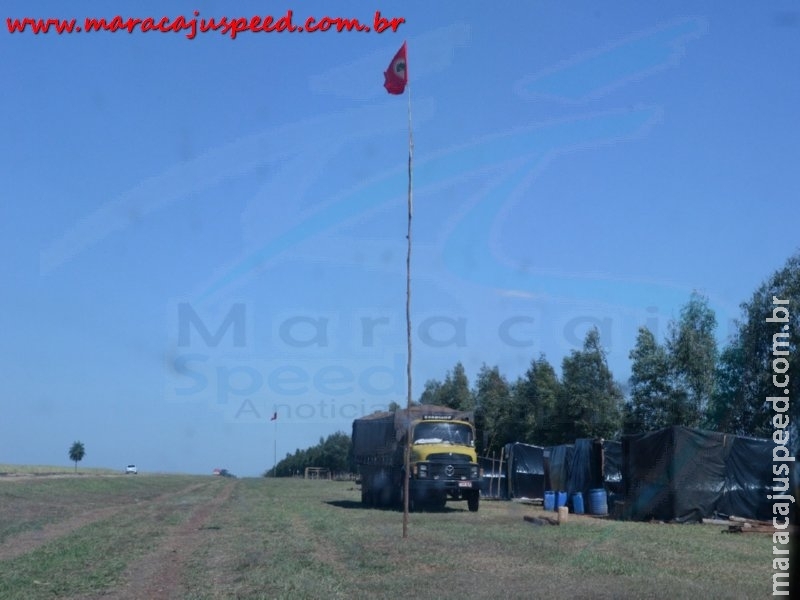 Equipe do MaracajuSpeed averigua situação de acampamento do “Movimento dos Trabalhadores Rurais Sem-Terra (MST) em Nova Andradina