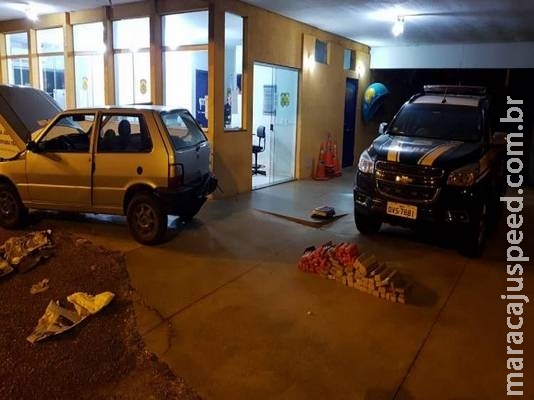 Garoto de 14 anos dirigia carro carregado de maconha da fronteira até SP
