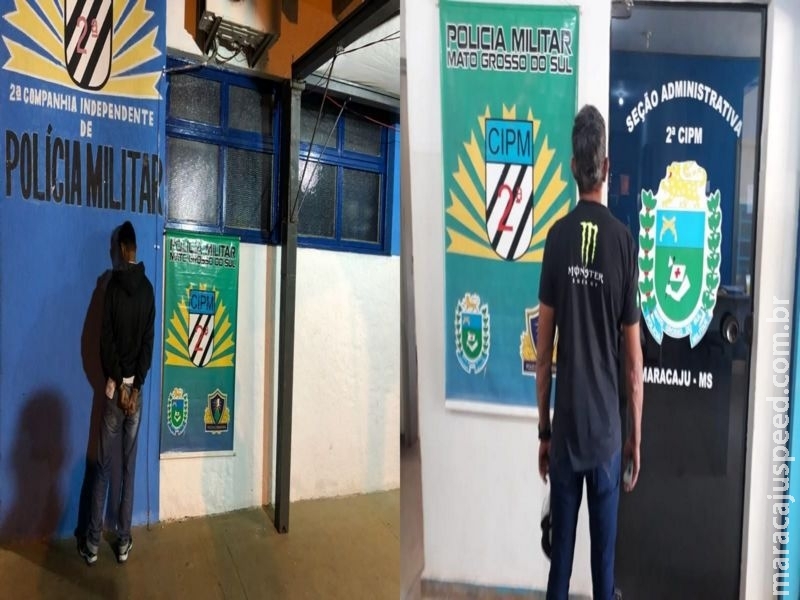Maracaju: Polícia Militar de Maracaju recaptura dois foragidos da justiça. Um dos recapturado deu nome do irmão tentando escapar dos PMs Maracaju: Polícia Militar de Maracaju recaptura dois foragidos da justiça. Um dos recapturado deu nome do irmão tentando escapar dos PMs