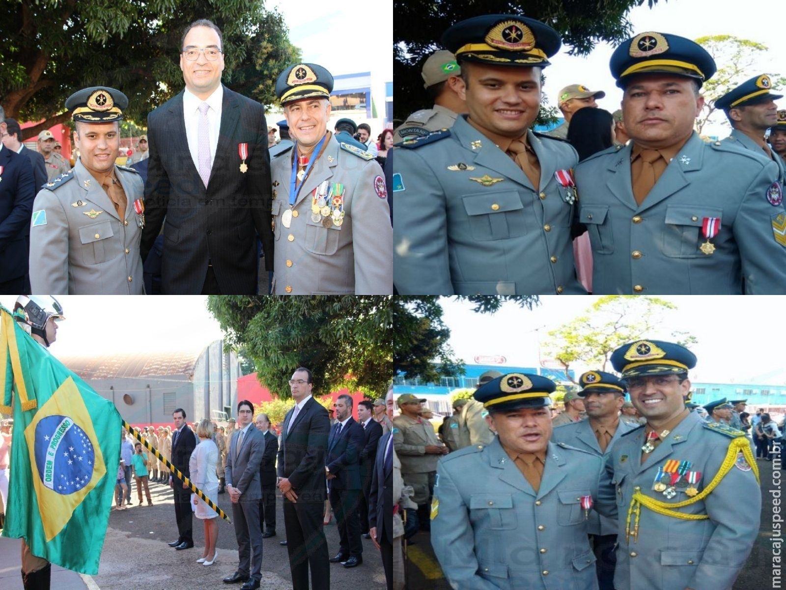 Maracaju: Sargento Geilson e Promotor Dr. Estefano são agraciados com Medalha Imperador Dom Pedro II