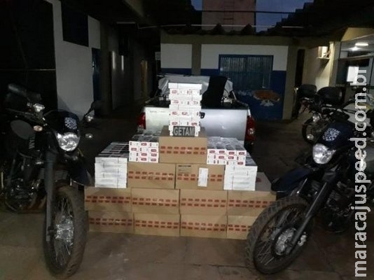 Mulher é presa em residência com carga de R$ 30 mil em cigarros do Paraguai