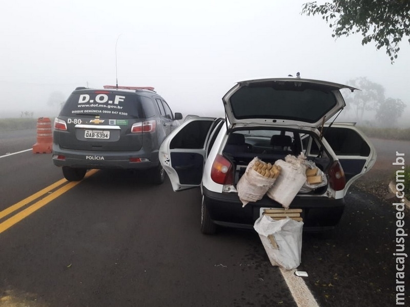 Polícia apreende mais um carro com droga