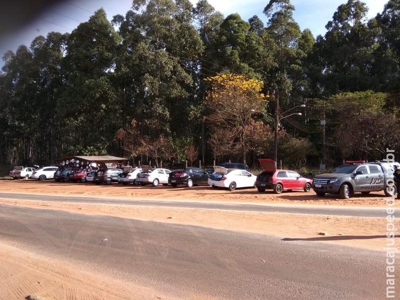 DOF apreende carros carregado com mercadoria contrabandeadas que passariam por Maracaju