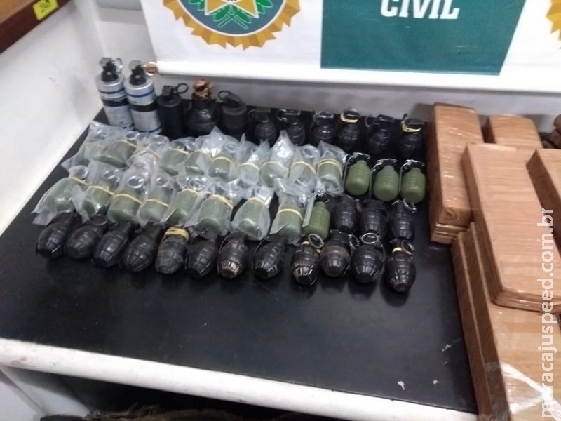 Polícia Civil apreende 48 granadas na Zona Norte do Rio Polícia Civil apreende 48 granadas na Zona Norte do Rio