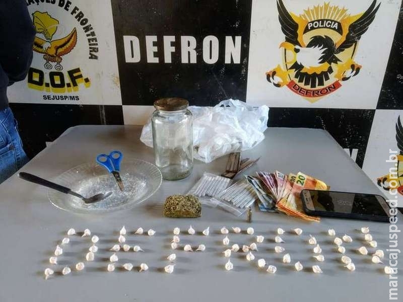 Polícia fecha "boca de pó" e prende traficante na Cachoeirinha