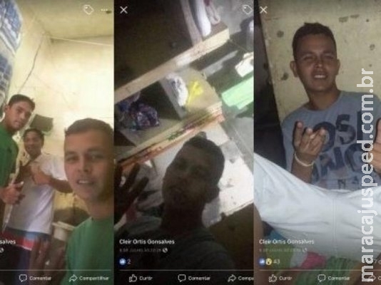 Preso atualiza Facebook de dentro da penitenciária e acaba em cela disciplinar