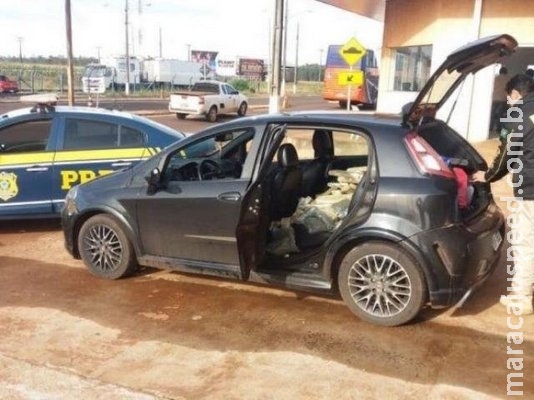 PRF apreende maconha e crack que seriam levados de MS até SP por R$ 7 mil