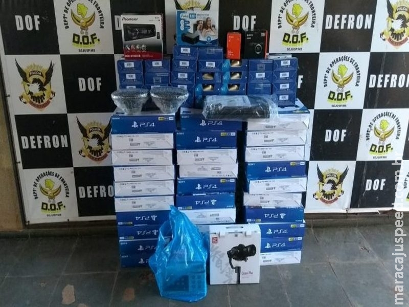  Soldado da PM é preso após envolvimento com contrabando de eletrônicos