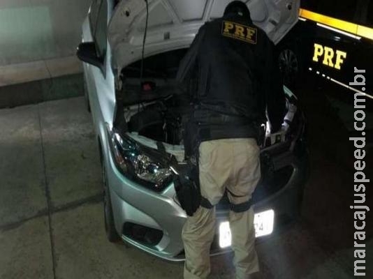 Veículos roubados são recuperados na BR-060