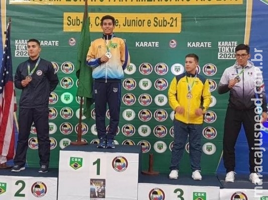 Atleta da Capital conquista o ouro no Pan-americano de Karatê no Rio de Janeiro