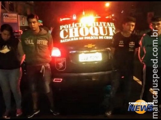 Bando é preso pelo Choque após assaltos com Clio roubado na Bahia