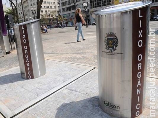 Campo Grande terá lixeiras subterrâneas para evitar acúmulo de lixo na rua