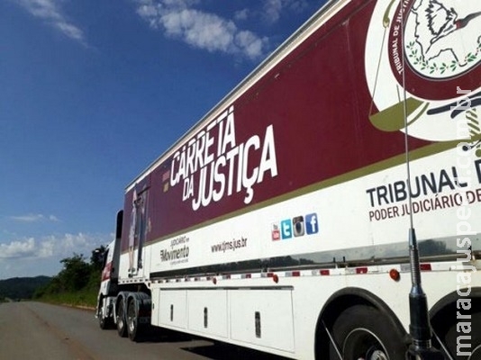 Carreta da Justiça realiza reconhecimento de maternidade e percorre o MS Carreta da Justiça realiza reconhecimento de maternidade e percorre o MS