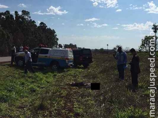 Corpo encontrado por populares às margens da rodovia MS-164 é identificado