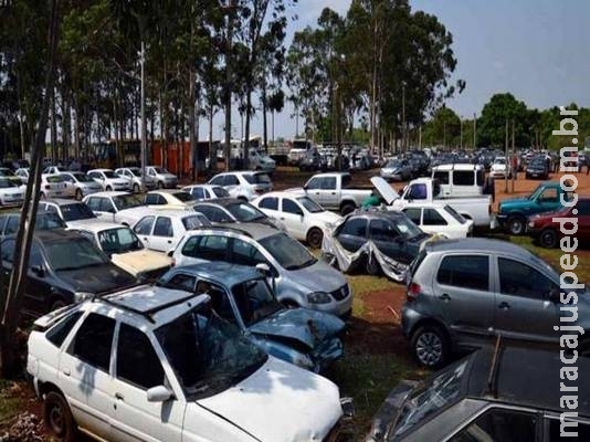 Detran-MS realiza leilão de mais de 1.100 carros e motocicletas para desmanche Detran-MS realiza leilão de mais de 1.100 carros e motocicletas para desmanche