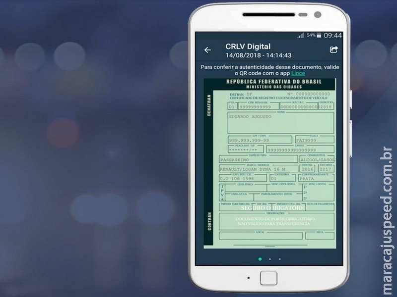 Documento digital de veículos é lançado e começa a valer primeiro no DF Documento digital de veículos é lançado e começa a valer primeiro no DF