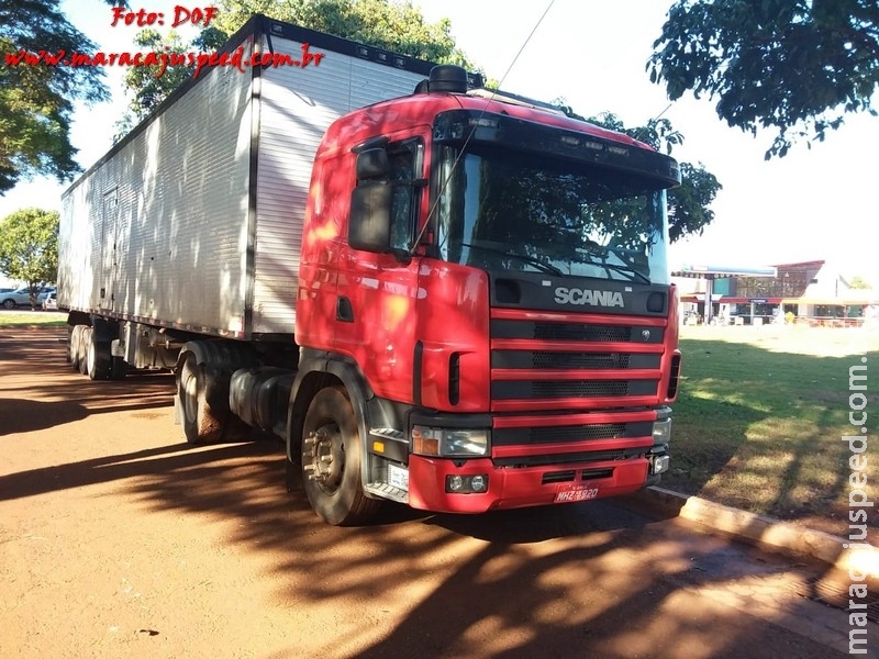 DOF persegue carreta por cerca de 15 km e impede roubo na BR-163 DOF persegue carreta por cerca de 15 km e impede roubo na BR-163