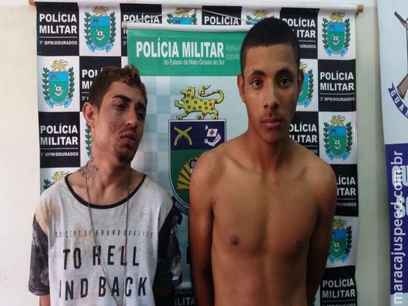 Dupla é presa após espancar homem em assalto e tentar furtar carreta