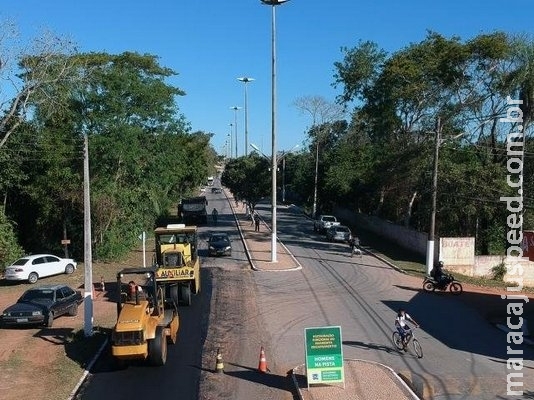 Governo investe R$ 1,9 milhão na recuperação de 5 km de ruas em Miranda Governo investe R$ 1,9 milhão na recuperação de 5 km de ruas em Miranda