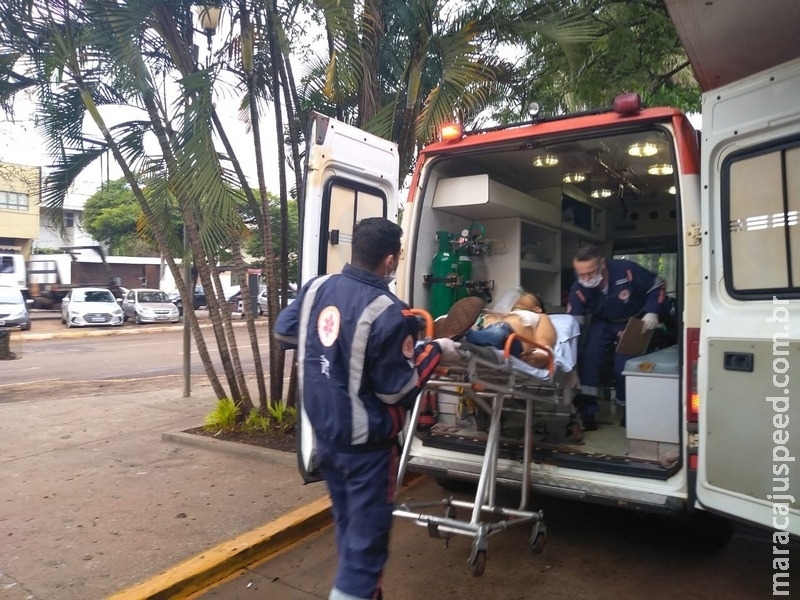 Homem é esfaqueado no Estrela Tovy em Dourados Homem é esfaqueado no Estrela Tovy em Dourados