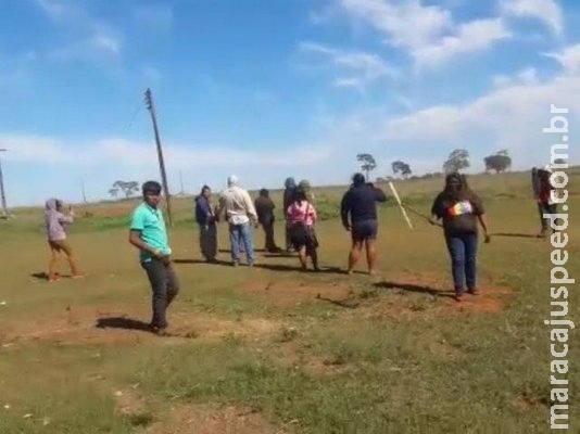 Indígena de 70 anos é preso mas invasão continua em fazenda