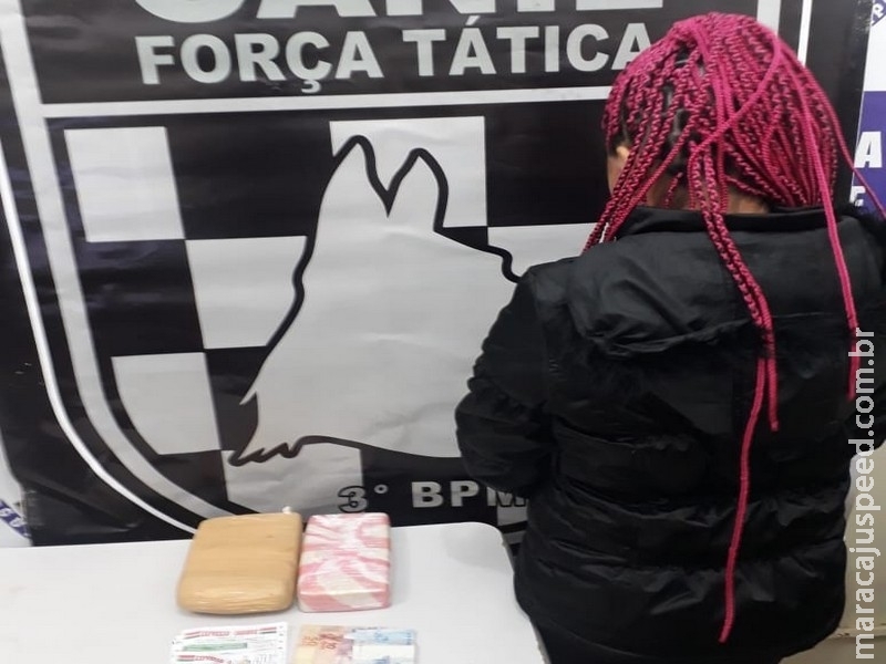 Jovem é presa com droga que seria entregue em Dourados