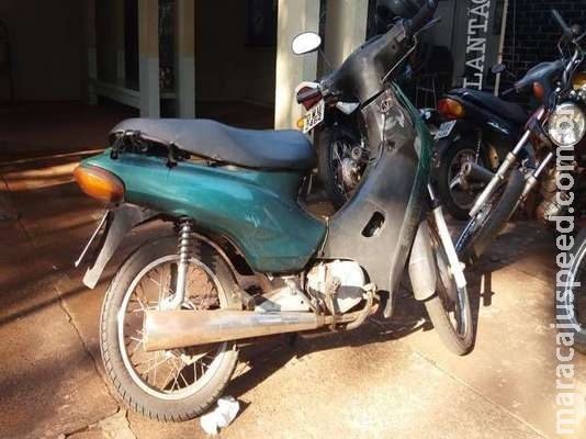 Jovem é preso pilotando moto furtada há dois meses