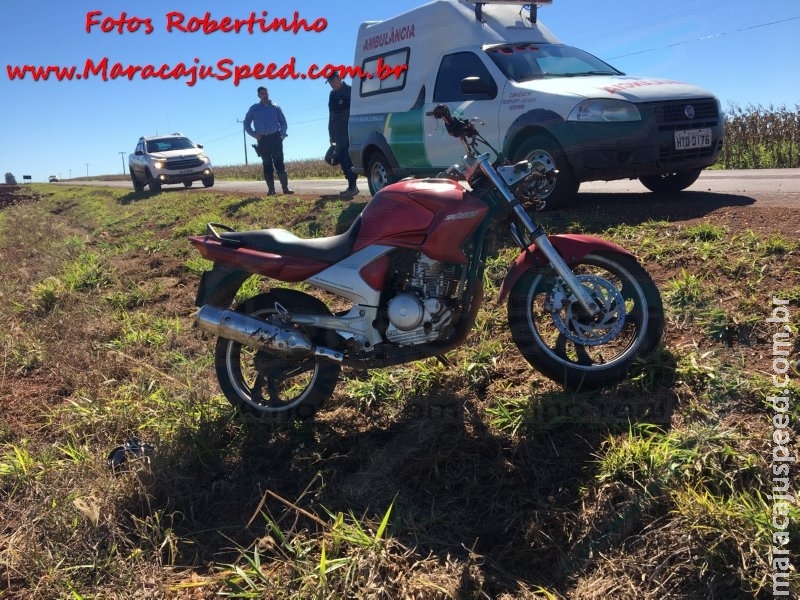 Maracaju: PMR Base Vista Alegre recupera motocicleta furtada e prende receptador em flagrante