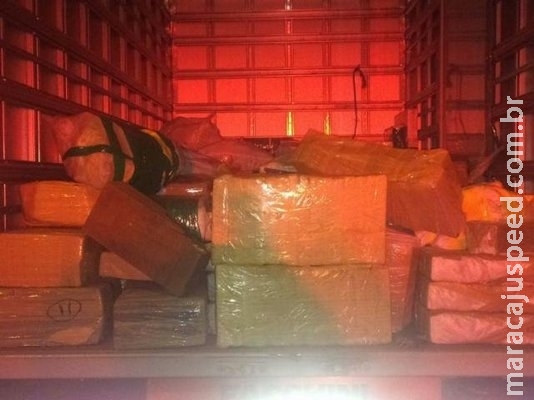 PM apreende quase 3 toneladas de maconha que seriam entregues na Capital