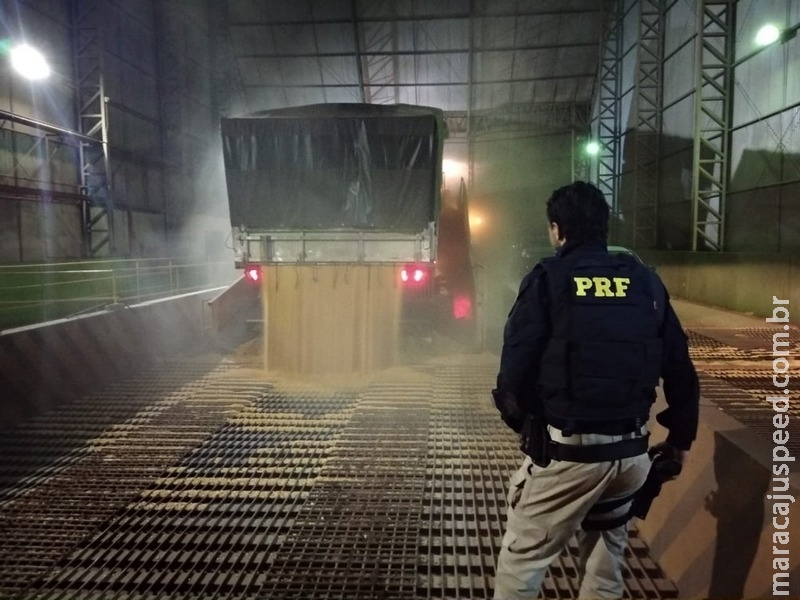 Polícia apreende carga de milho com 1,5 t de maconha