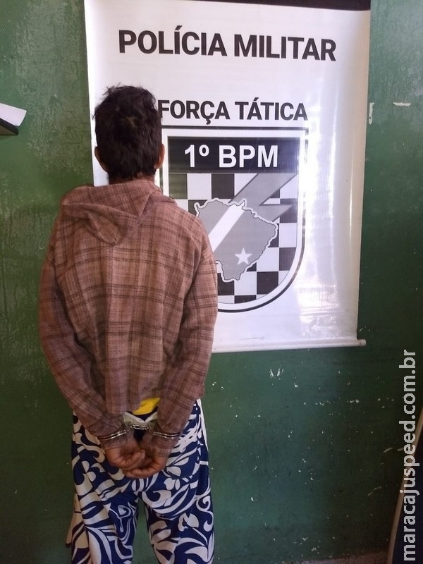 Reincidente no furto, homem é preso ao esconder na cintura 6 facões para vender e pagar traficante em MS
