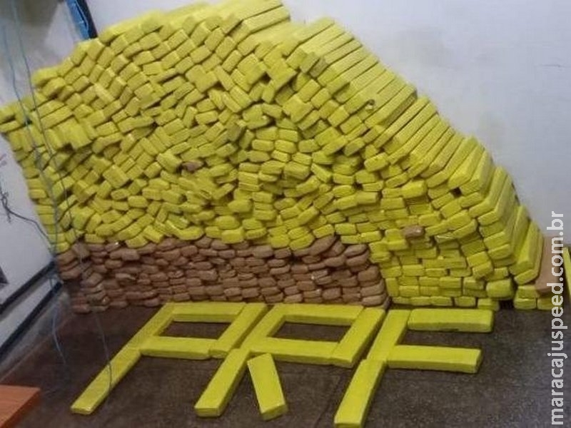 Traficantes se envolvem em acidente e são presos com 477 kg de maconha